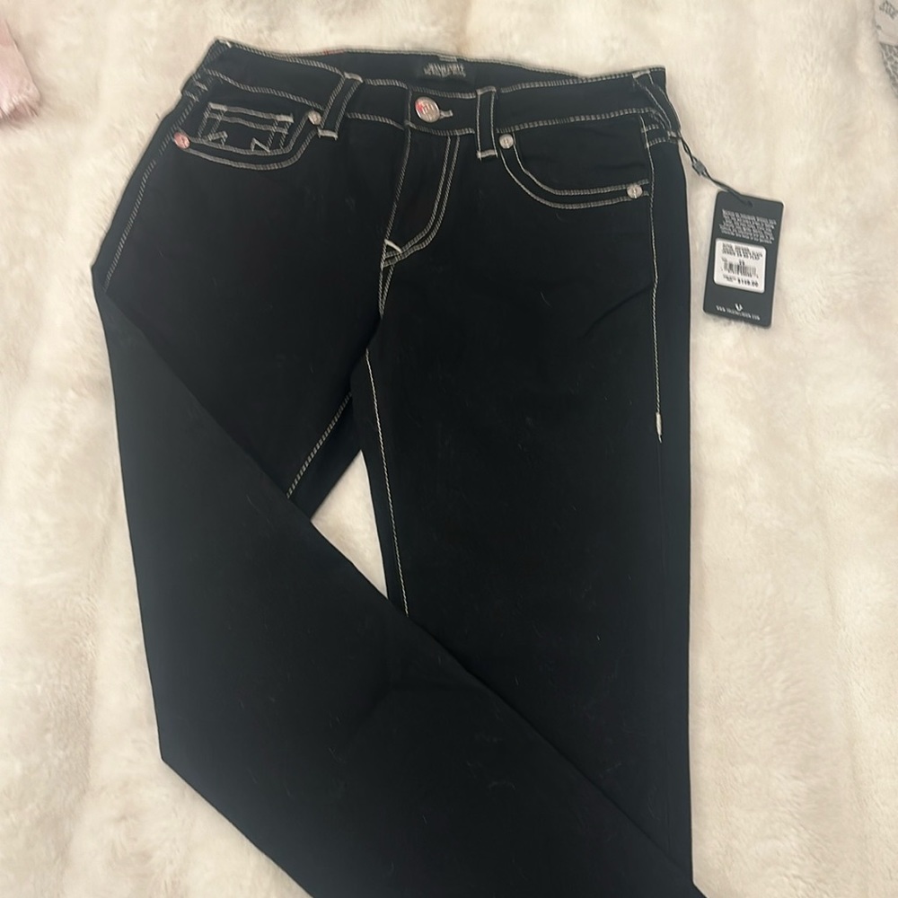 True Religion Jennie Curvy Mid Rise
(NWT) Super Skinny Jeans Size 29
Women's